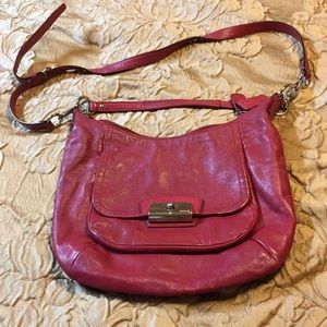 Coach leather handbag